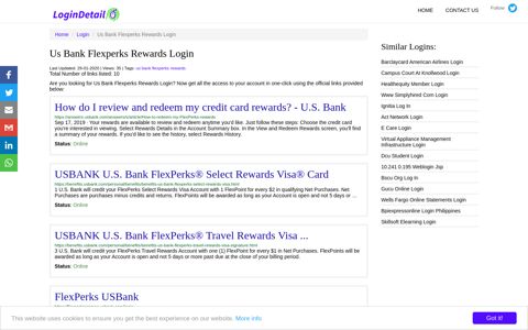 Us Bank Flexperks Rewards Login How do I review and ...