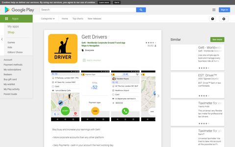 Gett Drivers - Apps on Google Play