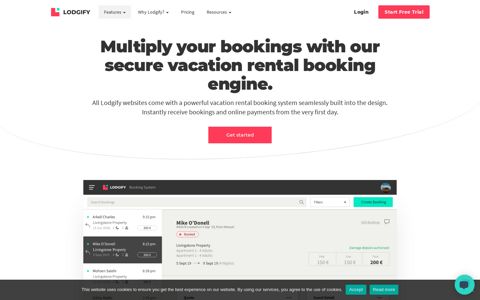 Vacation Rental Booking System - Lodgify