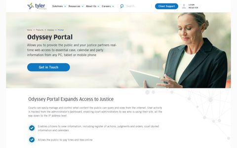 Odyssey Portal | Tyler Technologies