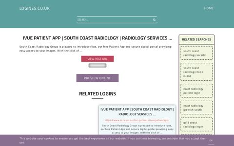 iVue Patient App | South Coast Radiology | Radiology Services ...