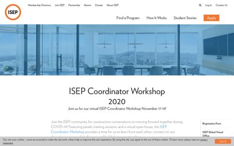 ISEP Coordinator Workshop 2020 | ISEP Study Abroad
