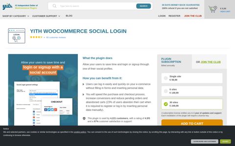 YITH WooCommerce Social Login