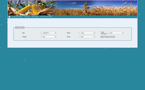 Registered Farmer ID for Seed DBT - Agrisnet,Odisha