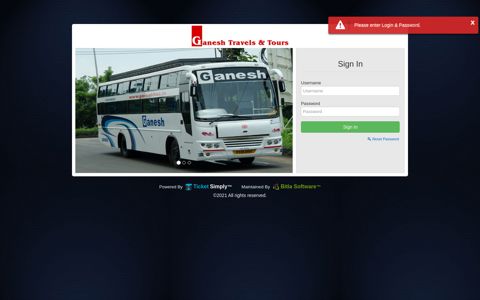 Book Online bus tickets to your ... - Ganesh Travels & Tours
