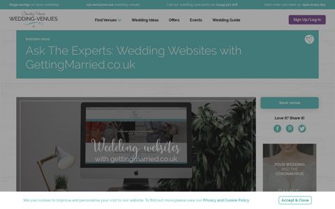 Wedding Websites with GettingMarried.co.uk | Ask The ...