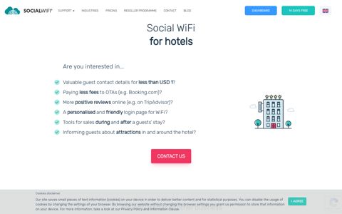 WiFi for Hotels - Social WiFi