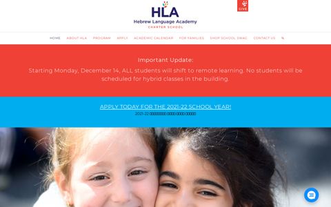 ⁣Home – HLA - Hebrew Language Academy Charter School