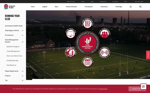 Game Management System - England Rugby