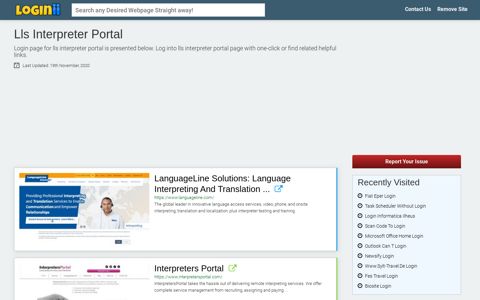 Lls Interpreter Portal - Loginii.com