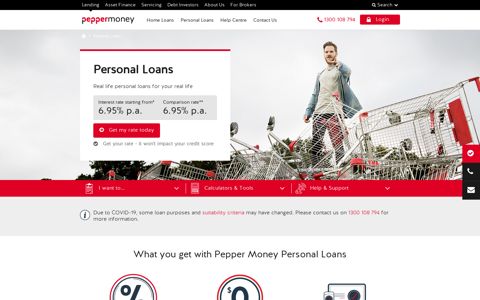 Flexible Personal Loans | Pepper Money AU