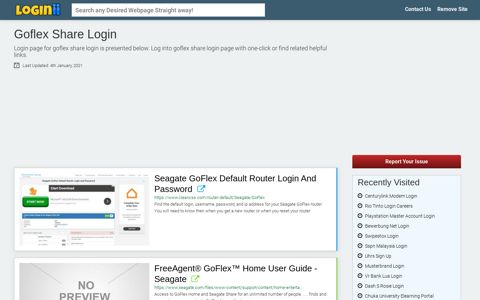 Goflex Share Login - Loginii.com
