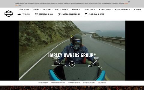Harley Owners Group | Harley-Davidson UK