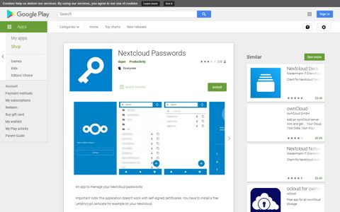 Nextcloud Passwords - Apps on Google Play