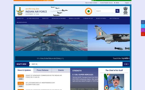 Home | Indian Air Force | Government of India