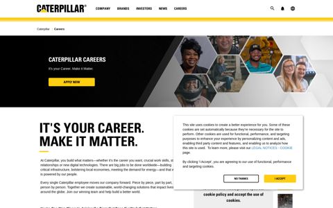 Caterpillar Careers | Build What Matters - Caterpillar