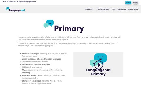 Languagenut Primary | Primary Language Learning