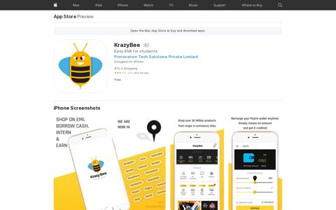 ‎KrazyBee on the App Store
