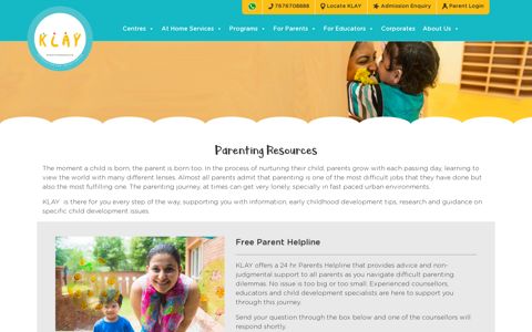 Parent Resources - Klay Schools