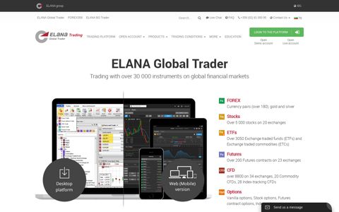 ELANA Global Trader: Home