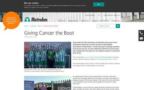 Giving Cancer the Boot