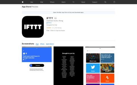 ‎IFTTT on the App Store