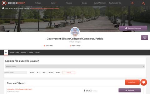 Government Bikram College of Commerce Patiala - Courses ...