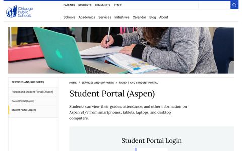 Student Portal (Aspen) | Chicago Public Schools