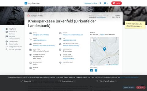 Kreissparkasse Birkenfeld (Birkenfelder Landesbank ...