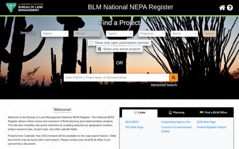 EplanningUi - BLM ePlanning - Bureau of Land Management