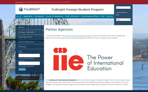 Partner Agencies - Foreign Fulbright Program