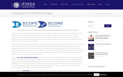 Introduction to IFMSA Exchanges - IFMSA
