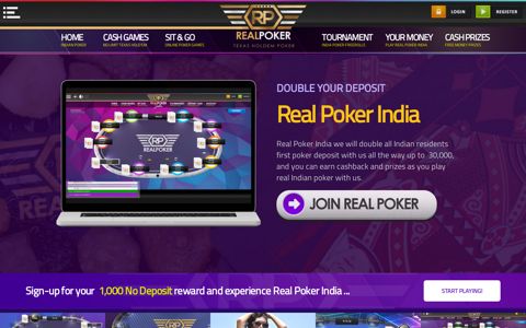 Real Poker India | Texas Hold'em Poker | Free ₹1,000 No ...