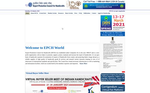 Export Promotion Council for Handicrafts: EPCH