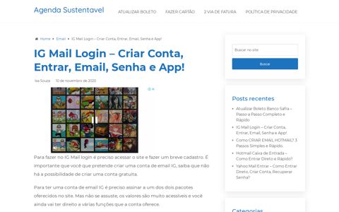 IG Mail Login - Criar Conta, Entrar, Email, Senha e App ...