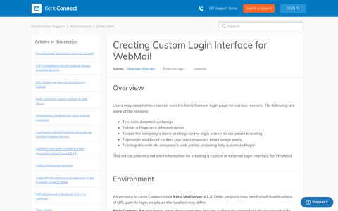 Creating Custom Login Interface for WebMail – KerioConnect ...