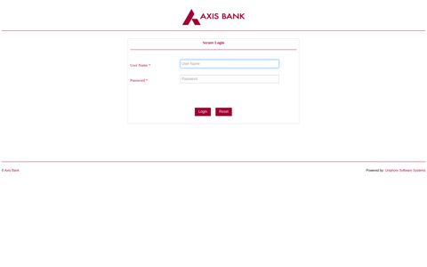 Axis :: Login - Axis Bank