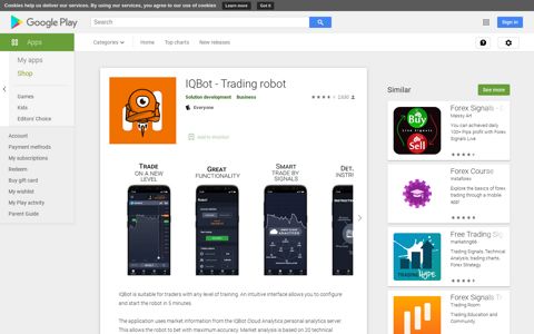 IQBot - Trading robot - Apps on Google Play