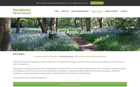 Planning Applications | Hambleton Parish Council