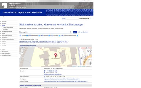 Hochschule Kempten, Hochschulbibliothek [DE-859] - Suche ...