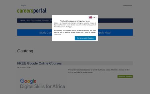 Gauteng | Careers Portal