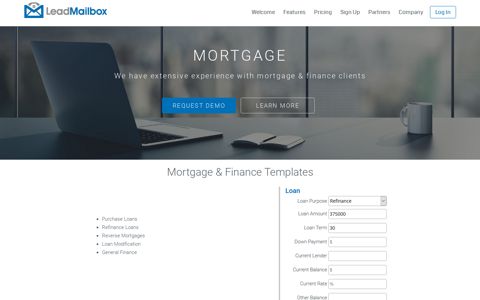 Mortgage - LeadMailbox