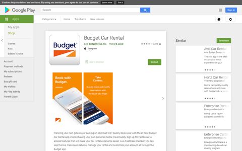 Budget Car Rental - Apps on Google Play