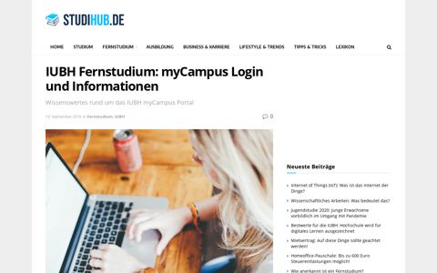 IUBH Fernstudium: myCampus Login und Informationen ...