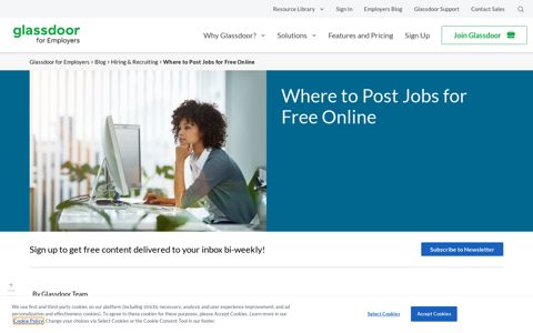 Where to Post Jobs for Free Online - Glassdoor for Employers