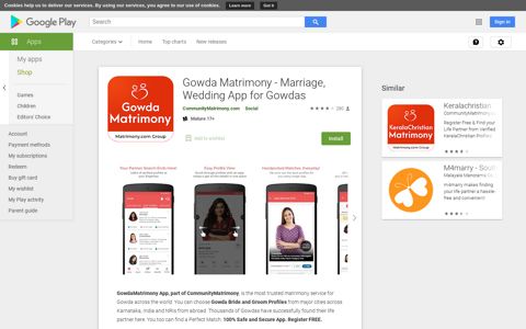 Gowda Matrimony - Marriage, Wedding App for Gowdas ...