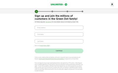 Sign Up For Green Dot® Cash Back Card