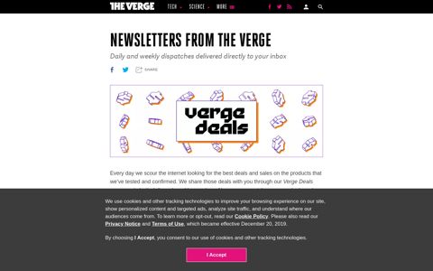 Newsletters from The Verge - The Verge