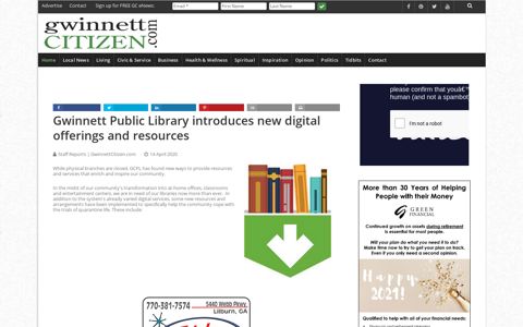Gwinnett Public Library introduces new digital offerings and ...