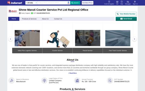 Shree Maruti Courier Service Pvt Ltd Regional Office ...